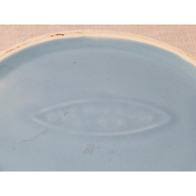 Vintage Original Mid Century Modern Atomic Style Shawnee Pottery Casserole Dish & Lid For Sale - Image 9 of 9