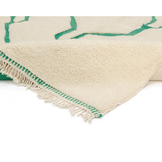 Early 21st Century Hand-Knotted Wool Rug by Azele Studio For Sale - Image 5 of 9