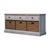 Discover our Distressed Wood Storage Cabinet with Woven Baskets, a perfect blend of sustainability, style, and...