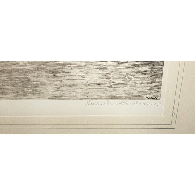 19c Etching, 'Swan Inn Raybourne', by David Law For Sale - Image 4 of 5
