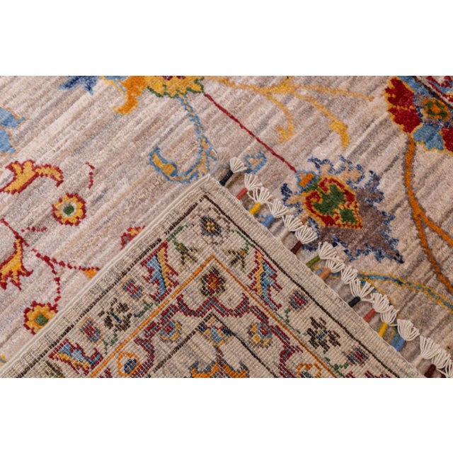 Early 21st Century Contemporary Gabbeh Rug 6'5'' X 9'9'' For Sale - Image 5 of 8