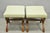 Vintage Italian Neoclassical Style Walnut Wood Curule X-Form Stool - A Pair For Sale - Image 11 of 13
