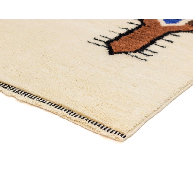 Hand-Knotted Wool Premium Rug by Azele Studio For Sale - Image 6 of 11