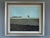 QUIET FIELDS Size: 24.2 x 28.1 inches (including frame) Oil on board A calm mid-century composition that presents a...
