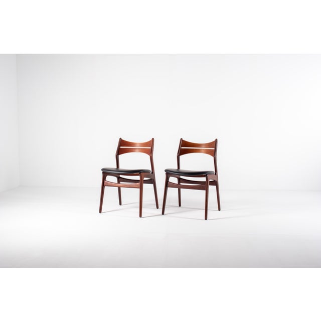 Model 310 Chairs by Erik Buch, 1950s, Set of 2 For Sale - Image 11 of 15