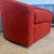 U-Turn Burnt Orange Swivel Chair For Sale - Image 4 of 6