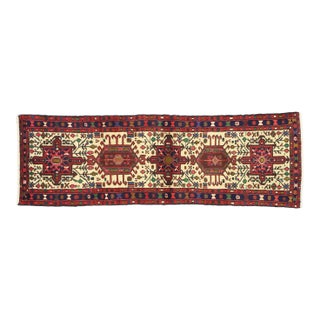 Vintage Persian Heriz Karaja Runner, Short Hallway Runner - 02'02 X 06'07 For Sale