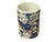 Royal Blue Vintage Blue Red White Foo Dogs Porcelain Small Brush Pot Vase For Sale - Image 8 of 11