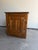Late 20th Century Vintage Solid Oak Mission Style Cabinet | Arts & Crafts Accent Cabinet For Sale - Image 5 of 5