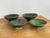 Green Large Vintage Moroccan Tamegrout "Zlafa" Glazed Terra Cotta Bowl For Sale - Image 8 of 8