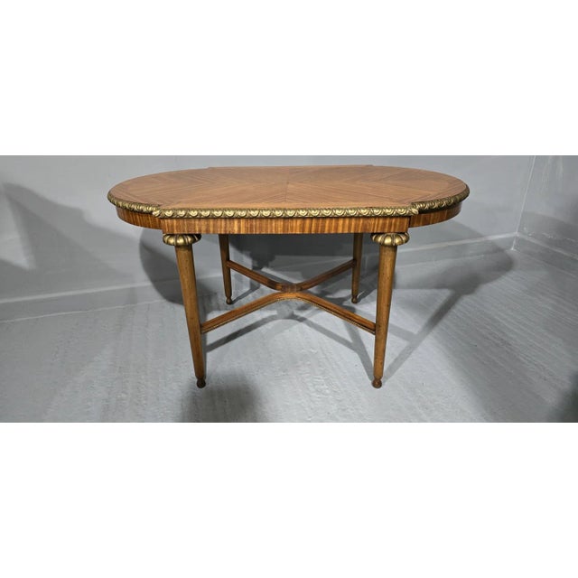 Wood Vintage Coffee Table in Fine Satinwood For Sale - Image 7 of 11