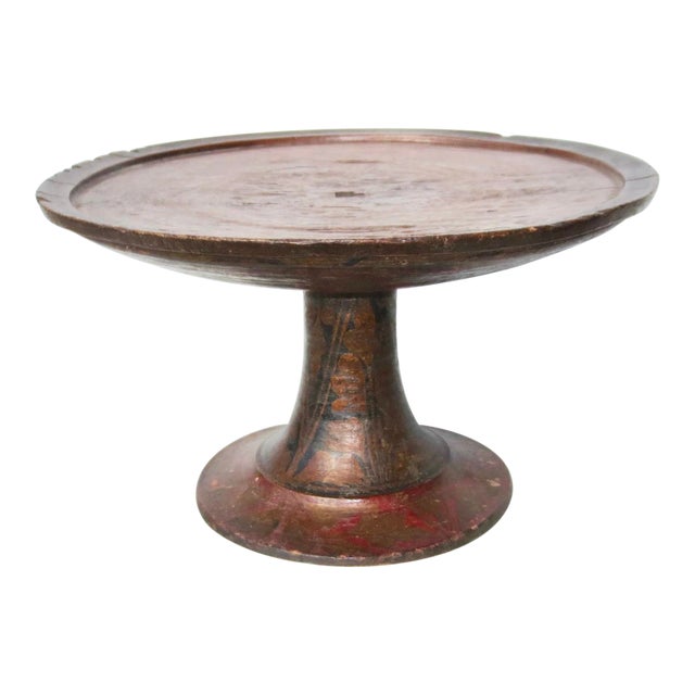 Wood and Lacquer Table Plateau From Indonesia For Sale