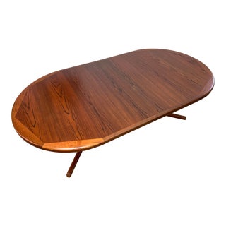 Danish Teak Extension Dining Table For Sale