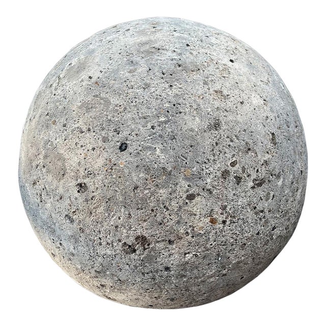 Cement Garden Sphere Medium Chairish