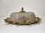 Mid-Century Modern Ornate Textured Glass Flush Mount, 1960s For Sale - Image 13 of 18