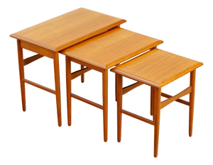 1960s Danish Modern Teak Nesting Tables