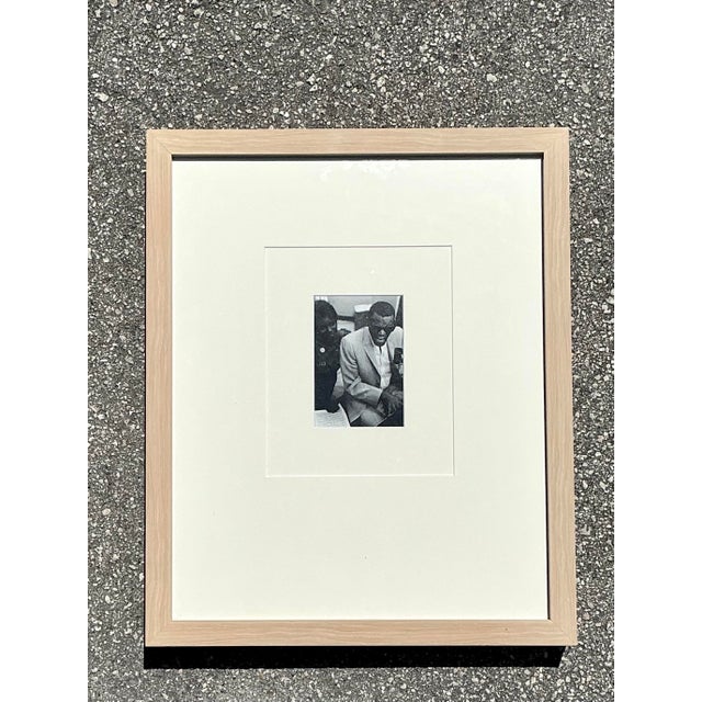 Vintage MCM Original Tour Photograph of Ray Charles For Sale - Image 12 of 12