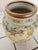 Antique Toyo Satsuma Textured Hand Painted Elegant Flying Birds Vase 13 Inches For Sale In Boston - Image 6 of 9