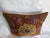18th Century French Aubusson Floral Medallion Tapestry Pillow For Sale In Los Angeles - Image 6 of 7