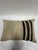 Turkish Hemp Pillow Cushion Natural Beige Black Pillow Cushion Cover 16" x 24" For Sale - Image 4 of 4