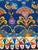 Bright Dual Kantha Cloth Pillow For Sale - Image 4 of 5