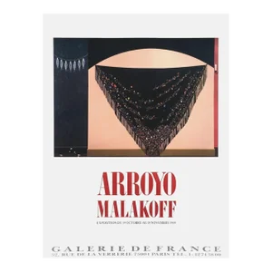 1988 Eduardo Arroyo Galerie De France Poster