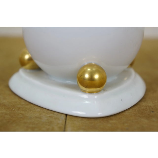 Antique 1925 Hutschenreuther Fritz Klee African Gray Parrot Porcelain Figurine For Sale - Image 13 of 13