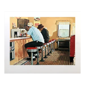 1980s Twin Springs Diner by Ralph Goings