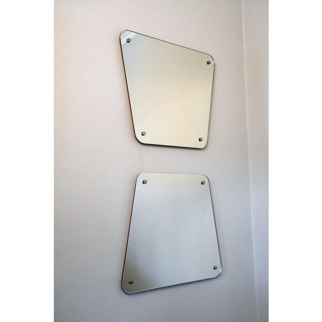 Brown Vintage Swedish Mirrors, 1950s For Sale - Image 8 of 8