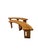 1970s Curved Benches S38A by Pierre Chapo for Ebenisterie Seltz, France, 1970s, Set of 2 For Sale - Image 5 of 12