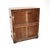 Wood Antique Military Campaign Chest of Drawers in Teak, 1840 For Sale - Image 7 of 15