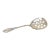 1910 Sterling Silver Small Pierced Serving Spoon For Sale