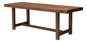 Elm Farmhouse Table, 1880s