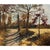 Realism Framed Oil Painting on Canvas by Pierre Colson (1930-?) 'A Ray of Sunshine' For Sale - Image 3 of 16
