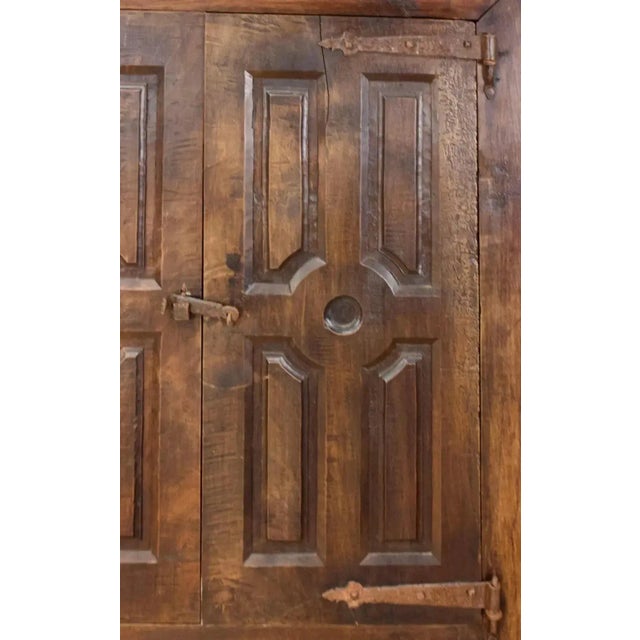 Wood Carved Wooden Buffet, 19th Century For Sale - Image 7 of 9