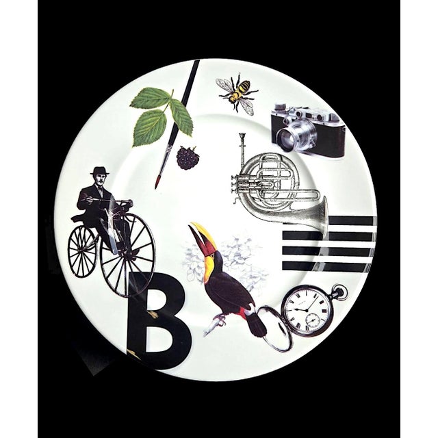 Offered is a STUNNING bone china platter in the Swingtime CH519 pattern from Mikasa. This piece was found at an estate...
