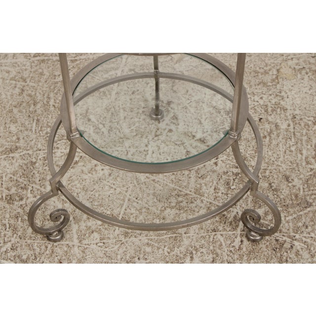 Labarge Iron 3 Tier Etagere Display Muffin Stand For Sale - Image 10 of 15