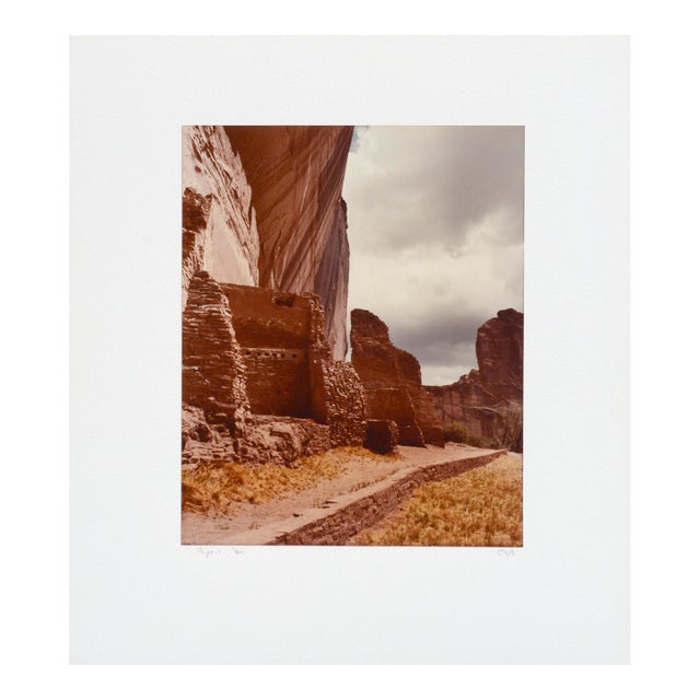 "Canyon De Chelle" #3 - Anasazi Ruins and Desert Landscape Photograph For Sale
