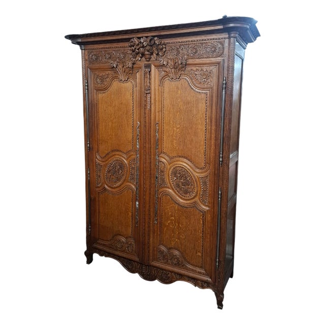 Norman Wedding Wardrobe, 1800s For Sale