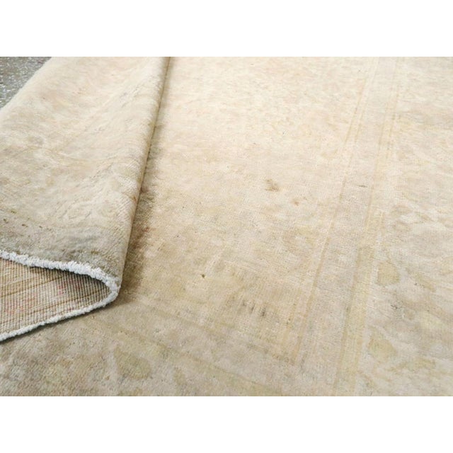 Textile Galerie Shabab Collection Mid-20th Century Turkish Sivas Throw Rug For Sale - Image 7 of 7