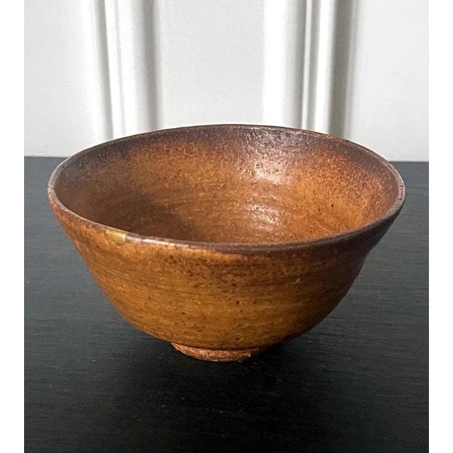 Ceramic Korean Ceramic Irabo Tea Bowl Chawan Joseon Dynasty For Sale - Image 7 of 13