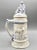 Statement Size German Lidded Stein W/ Hunting Motif Man Dog Stag For Sale - Image 10 of 12
