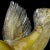 Glass Vintage Barbini Murano White Olive Green Gold Flecks Italian Art Glass Birds Centerpiece Sculpture For Sale - Image 7 of 8