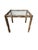 Vintage Carved Faux Bois Mid Century Side Table Hollywood Regency Carved Wood For Sale - Image 9 of 18