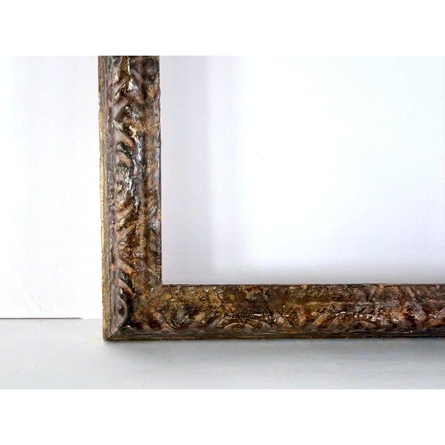Vintage Old World Style Painted Wall Frame For Sale - Image 4 of 12