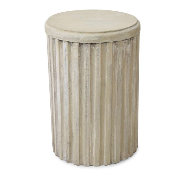 Painted Pedestal Table Chairish