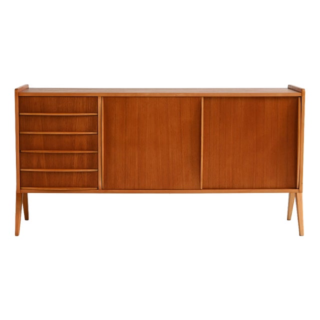 Scandinavian Teak Sideboard, Sweden, 1960s For Sale