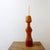 Wood Large Vintage Turned Wood Candlestick, 1960s For Sale - Image 7 of 12