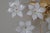 Austrian White Murano Flowered Glass Hanging Lamp, 1990s, in Very Good conditions. Designed 1990 to 1999 Up to 250V...
