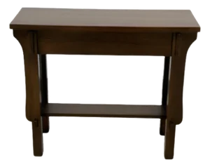 Arts & Crafts Crofter Console Table - Walnut